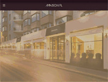 Tablet Screenshot of maisonfl.com